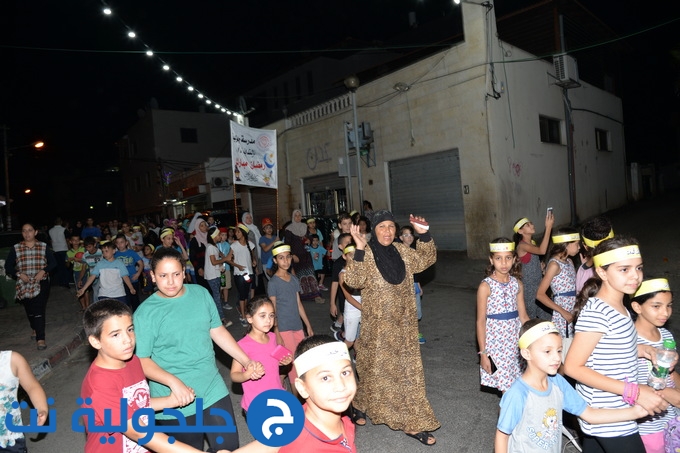  مسيرة وكرنفال شهر رمضان في جلجولية 